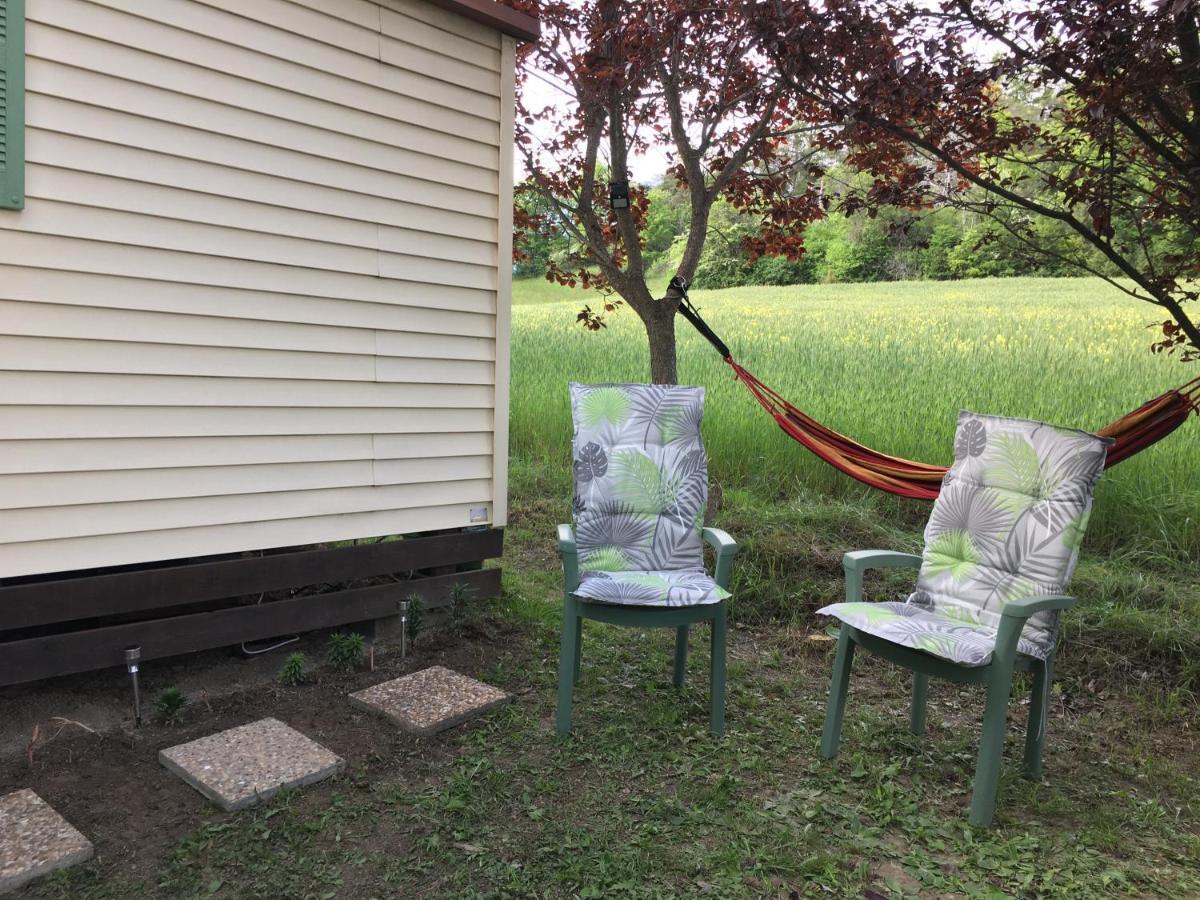 Mobile Home Avec Parking Chorges Exterior photo